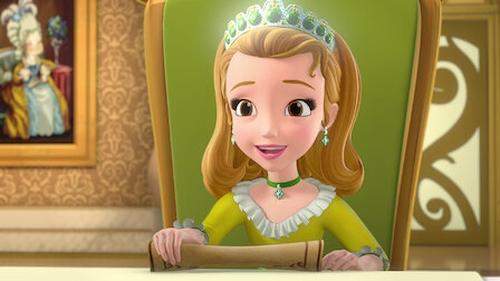 Escena del episodio 25 de la temporada 4 de la serie La princesa Sofía