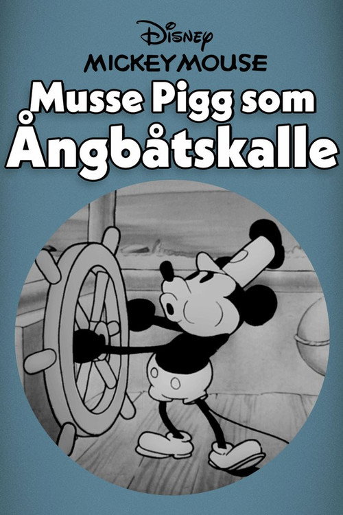 Musse Pigg som ångbåtskalle