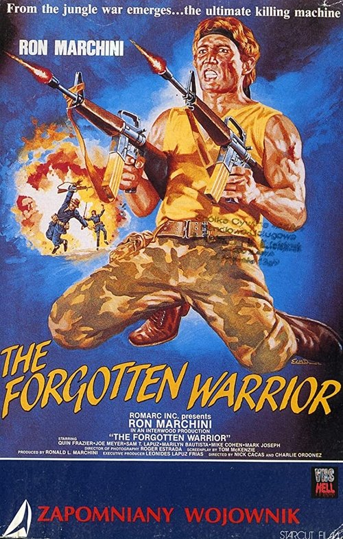 Forgotten Warrior movie poster player