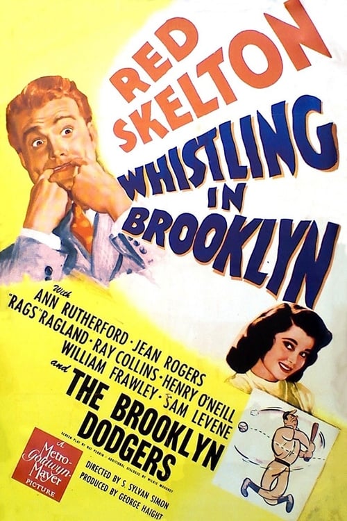 Poster Whistling in Brooklyn 1943