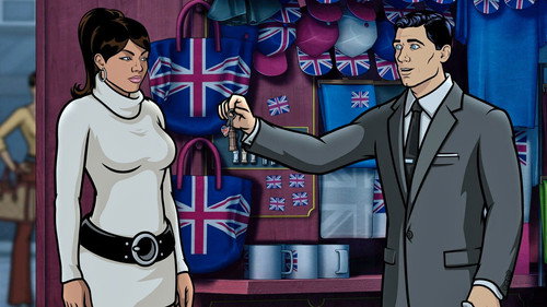 Archer S12E03 — London Time episode still