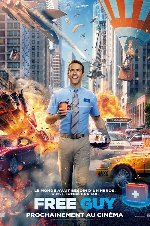Free Guy movie poster player