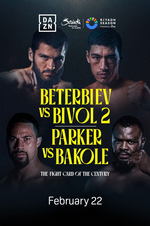 Artur Beterbiev vs. Dmitry Bivol II poster