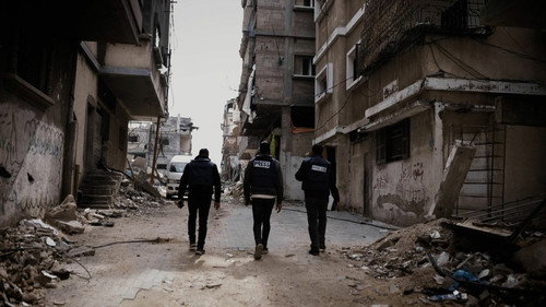 Eyes of Gaza Backdrop Blur