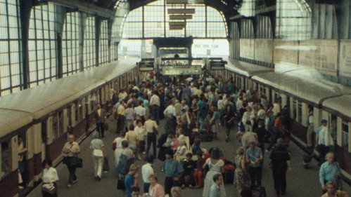 Berlin, Bahnhof Friedrichstraße, 1990