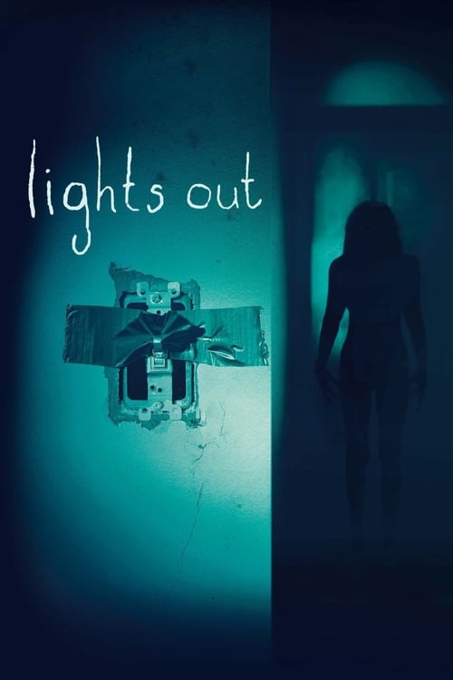 Grootschalige poster van Lights Out