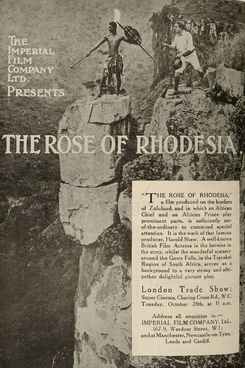 Poster The Rose of Rhodesia 1918