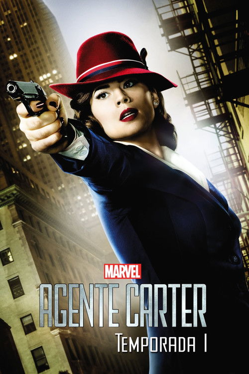 Póster de la temporada 1 de la serie Agente Carter