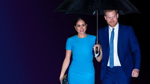 Harry & Meghan: What Next? Backdrop Blur
