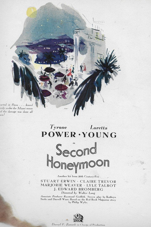 Second Honeymoon poster