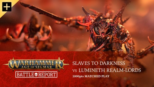 Slaves to Darkness vs Lumineth Realm-lords