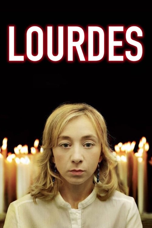 Grootschalige poster van Lourdes