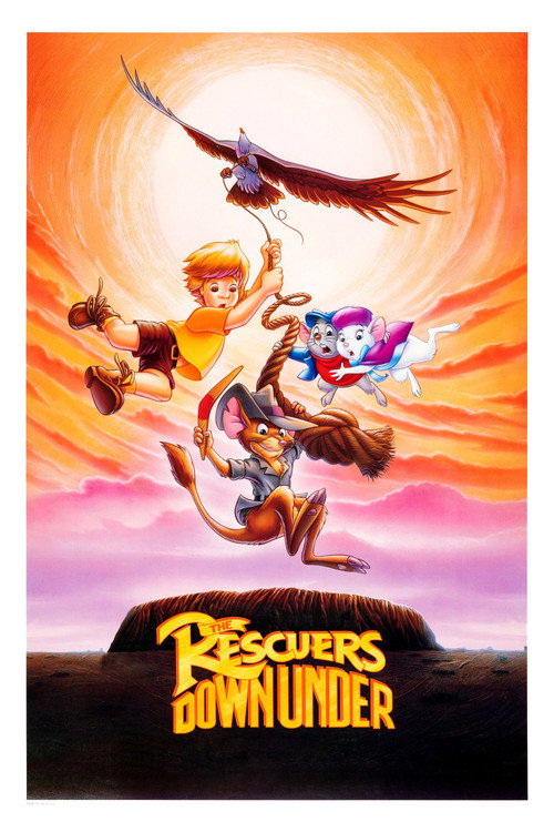Poster 27 for The Rescuers Down Under