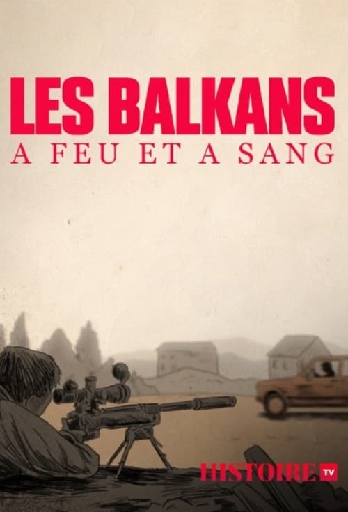 Poster Balkan in Flammen