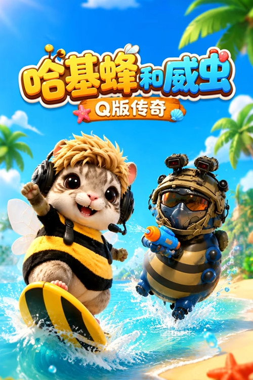 哈基蜂和威虫Q版传奇