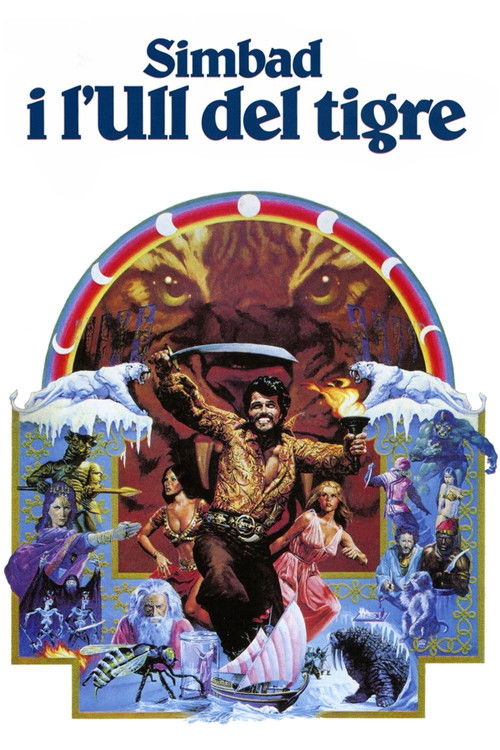 Cartell de Simbad i l'ull del tigre