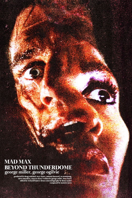 Mad Max Beyond Thunderdome poster