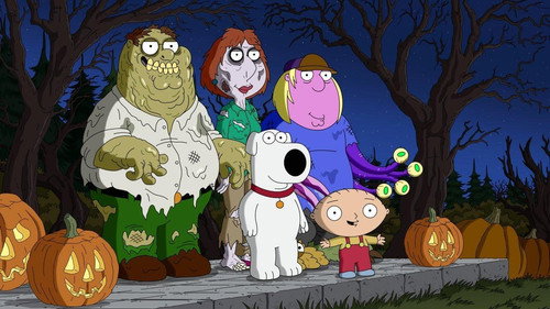Padre de familia: Música para Halloween Backdrop Blur