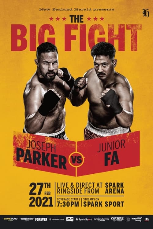 Poster Joseph Parker vs. Junior Fa 2021