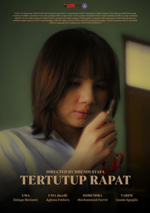 Póster oficial de Tertutup Rapat (2025) - Drama