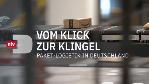 Vom Klick zur Klingel - Paket-Logistik in Deutschland Backdrop Blur