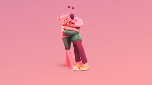 Hugs Backdrop Blur