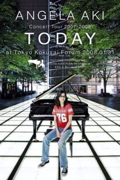 Angela Aki Concert Tour 2007-2008 "TODAY" (2008) poster