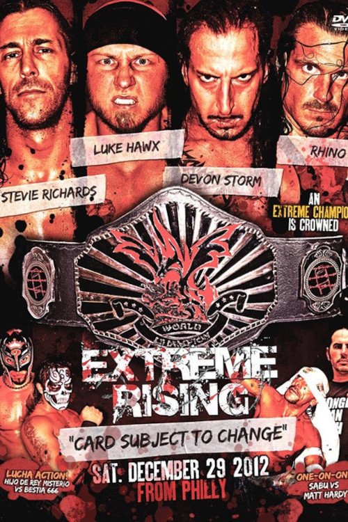 Extreme Rising Card Subject To Change (2012) poster
