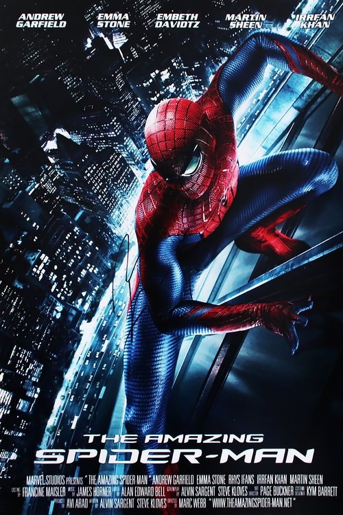 The Amazing Spider-Man movie poster player