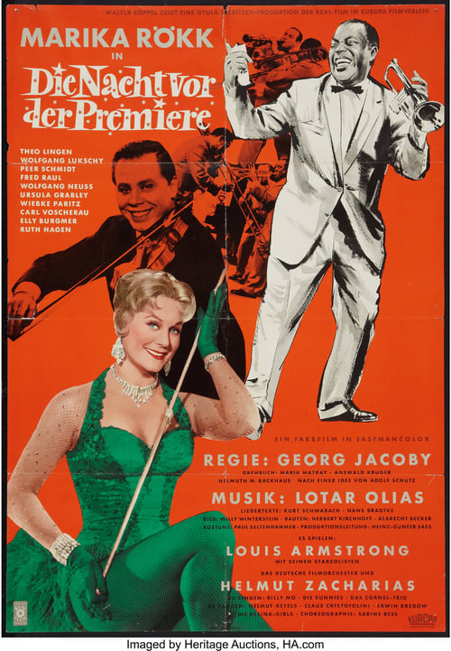 Die Nacht vor der Premiere (1959) poster