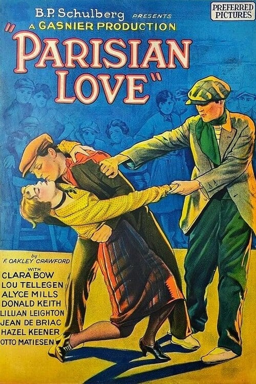 Poster Parisian Love 1925