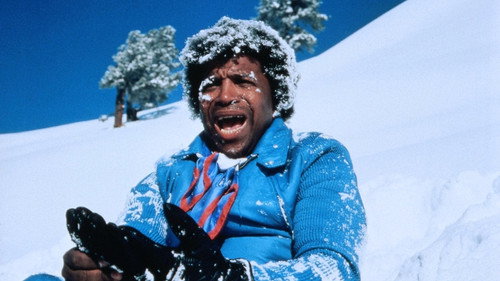 Drei Männer im Schnee