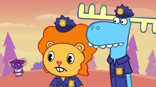Escena del episodio 5 de la temporada 4 de la serie Happy Tree Friends