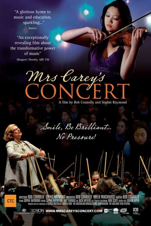 Mrs Carey's Concert poster