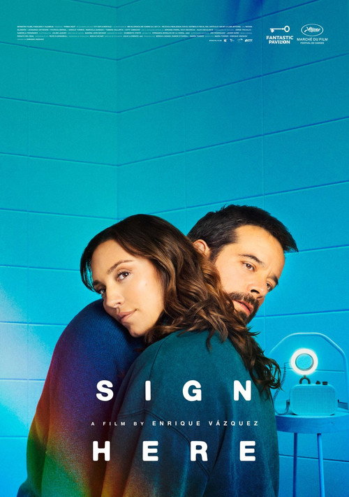 Firma aquí poster