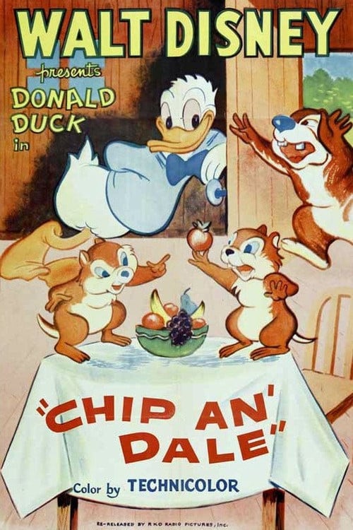 Donald needs a log for his fire. Unfortunately, the one he picks is occupied by a couple of chipmunks and their stash of acorns. When he cuts it down, Chip and Dale fall out, but their acorns stay behind, so they work at putting out Donald's fire and retrieving their stash. Donald, of course, takes this as calmly and cheerfully as you would expect.