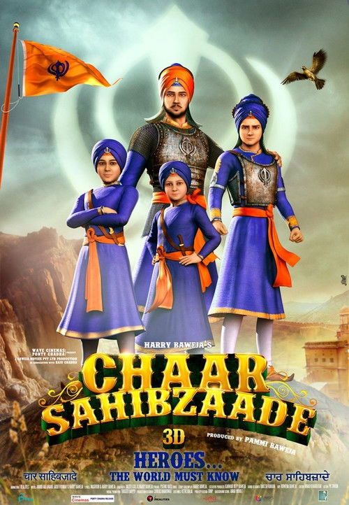 Pòster de Chaar Sahibzaade Collection