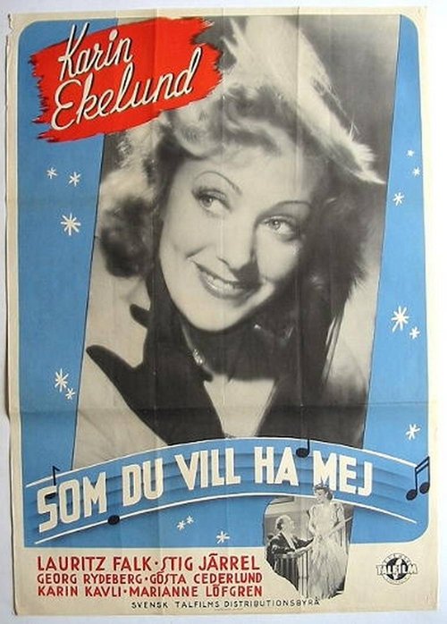Som du vill ha mej movie poster player