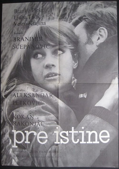 Pre istine movie poster player
