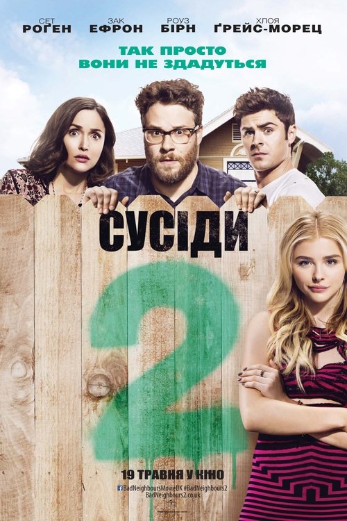 Сусіди 2 / Neighbors 2: Sorority Rising (2016) TMDB poster
