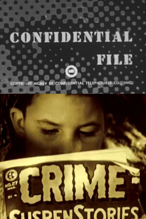 Póster oficial de Confidential File: Horror Comics (1955) - Documentary