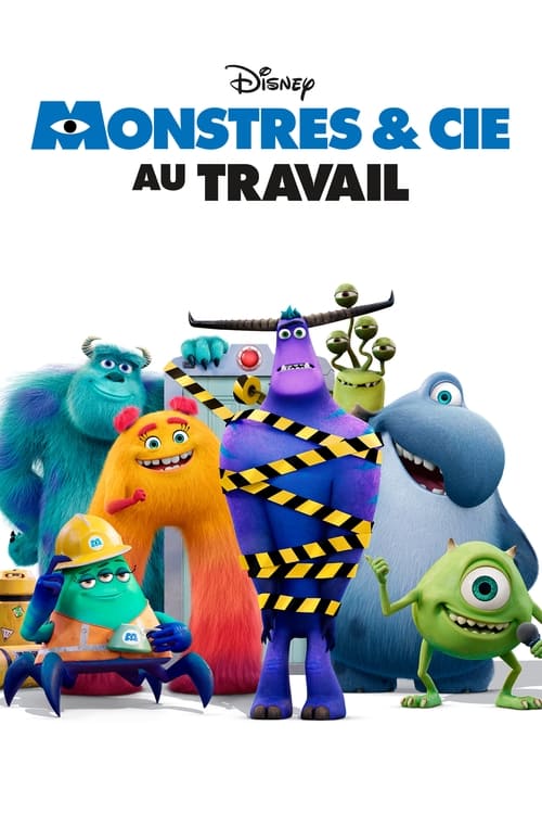 Monstres & Cie : Au travail poster