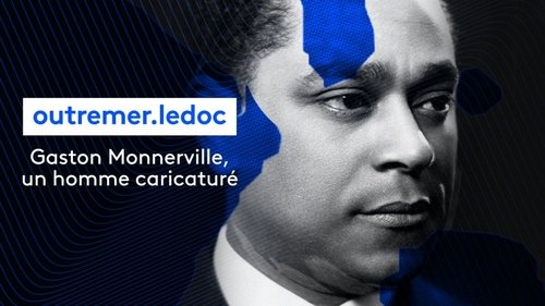 Gaston Monnerville, un homme caricaturé