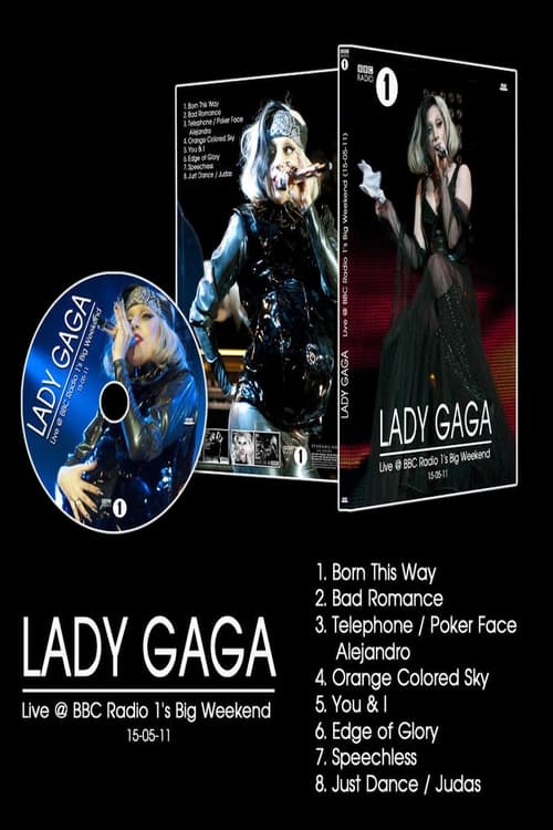 Poster Lady Gaga: Radio 1 Big Weekend 2011