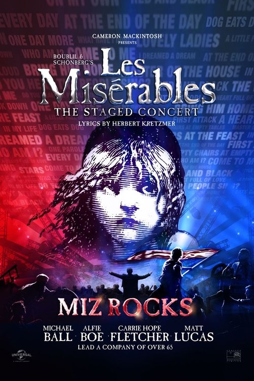 Les Misérables: The Staged Concert poster