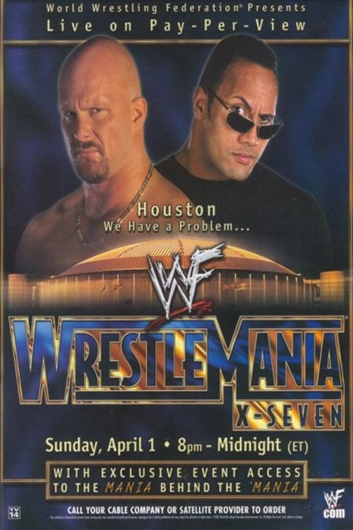 WWE WrestleMania X-Seven movie poster player