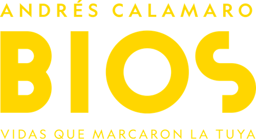 Logo Bios. Vidas que marcaron la tuya: Andrés Calamaro