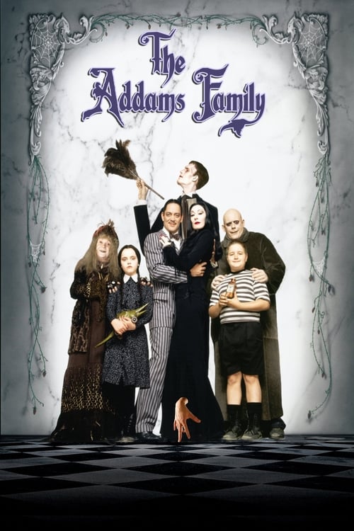 Grootschalige poster van The Addams Family