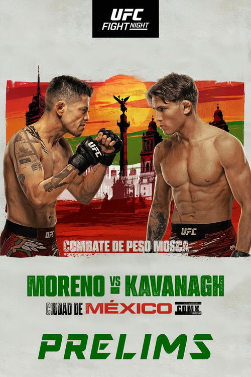 UFC Fight Night 268: Moreno vs. Kavanagh poster