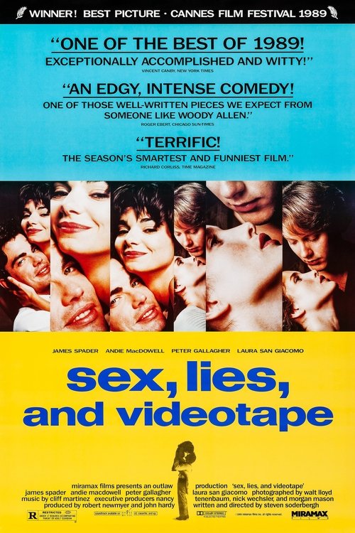 sex, lies, and videotape poster